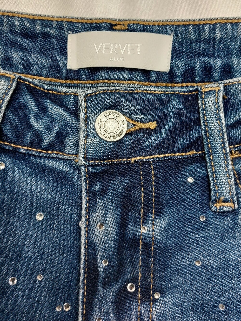 Vervet- Rhinestone Jeans. - Picture 4 of 8